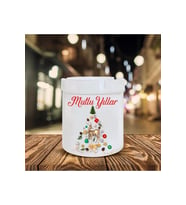 Yılbaşı Noel Temalı Baskılı Seramik Küllük