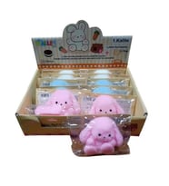 Eğlenceli Stres Atıcı Sukuşi Slime Şekilli Tavşan Poşette - 1 adet