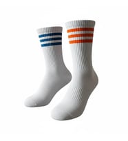 Unisex Tenis Çorabı 2’lü Set – Pamuklu, Nefes Alabilir, Günlük & Spor Kullanımına Uygun Beyaz Çorap