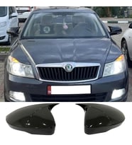 Skoda Octavia Mk2 A5 Facelift Batman Yarasa Ayna Kapağı Piona Black ABS 2009-2013