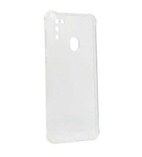 Galaxy M21 Kılıf Zore Kamera Korumalı Nitro Anti Shock Silikon (Renksiz)
