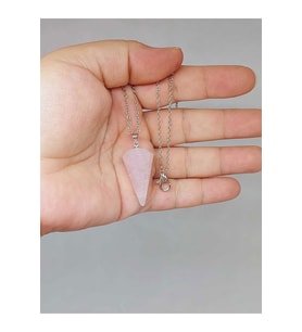 Pembe Kuvars Taşı Mini Pandül (51660)