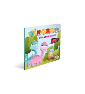 Dinozor Dino ve Kız Kardeşi 0-6 Yaş Yayınları