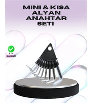 9 Parça Alyan Anahtar Seti Farklı Metrik Ölçü Pratik Taşıma