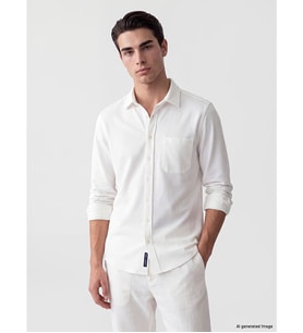 LCWAIKIKI Classic Beyaz Regular Fit Erkek Gömlek