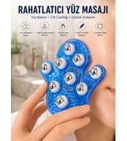 9 Bilyeli Masaj Eldiveni Giyilebilir Plastik Vücut Sıkılaştırıcı