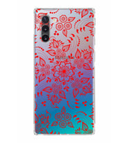 Samsung Galaxy Note 10  Kamera Korumalı Kapak Nostalji Desen Tasarımlı  Şeffaf  Kılıf