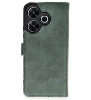 Redmi 13 4G Kılıf Trend S Plus Kapaklı Kılıf - Yeşil