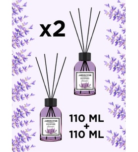 JARDIN D'OR LAVENDER REED DIFFUSER 2'Lİ SET (LAVANTA ÇUBUKLU ODA KOKUSU) İNDİRİM FIRSATI