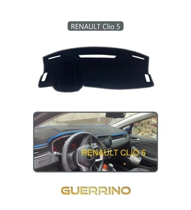 RENAULT Clio 5TORPİDO KORUMA HALISI GRİ KENAR