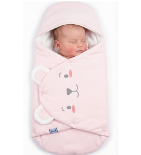 Bebek Unisex Kundak Sevimli Hayvan Desenli