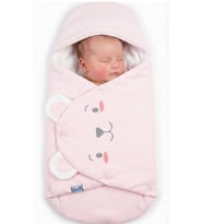 Bebek Unisex Kundak Sevimli Hayvan Desenli