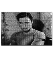 Cakapuzzle Marlon Brando Gençlik Yıllarında  Puzzle Yapboz MDF (Ahşap) (120 Parça)