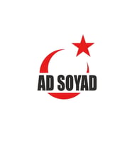 Türk Bayrağı Ad Soyad Yazılı Oto Sticker Kırmızı 30*15 Cm