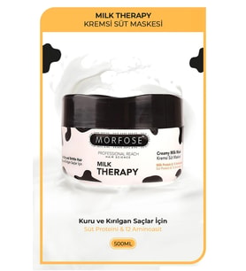 Morfose Milk Therapy Saç Bakım Kremi 500 ml - Besleyici, Koruyucu Etki
