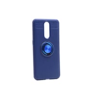 Oppo RX17 Pro Uyumlu Kılıf Zore Ravel Silikon Kapak (Mavi)