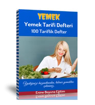 Yemek Tarifi defteri (100 Tariflik Defter)