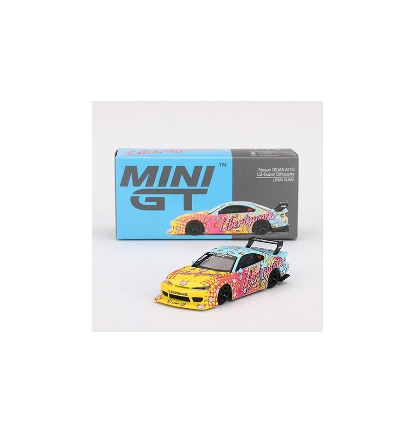 Mini GT 743 Nissan LB-Super Silhouette S15 SILVIA LBWK KUMA 1/64