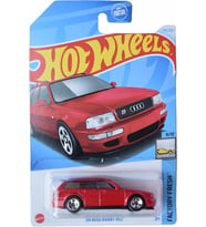 Hot Wheels - '94 Audi Avant RS2 - 2021 - Uzun Kart - HTC54 - Kırmızı (1/64)