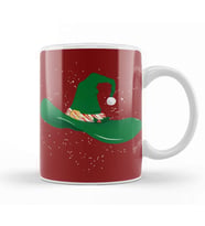 Christmas Witch Santa Witch Kupa Bardak Porselen