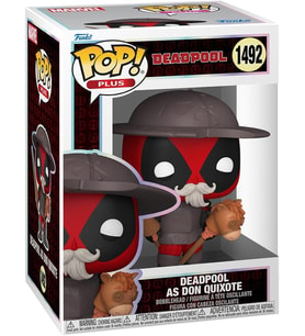 Funko Pop Plus Marvel: Deadpool Lit Classics – Deadpool Don Quixote, Oyuncak Figür (Krem)