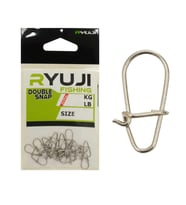 Ryuji Japanese Double Snap Suni Yem Klipsi 1 No - 20 Adet