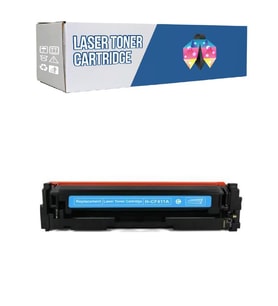 Safir Toner Hp 410A-CF411A  2,300 Syf Mavi Muadil Toner