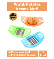 Premium Seri Dayanıklı Kolay Temizlenir Uzun Ömürlü Pratik Patates Soğan Doğrama Düzenli Kesme Aleti