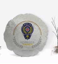BK Gift Kişiye Özel İsimli Komiser Yardımcısı Tasarımlı Dekoratif Kırlent Yastık-2