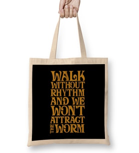 Dune Walk Without Rhythm Quote Bez Çanta Uzun Saplı