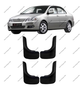 Toyota Corolla 2002-2006 4lü Paçalık Çamurluk Tozluk TYT0UX007