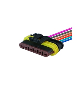 Superseal Erkek Soket 6 Pin Kablolu