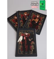 x Dekomus "Wizard Icons Collection" Harry Potter A4 Spiralli 2 Adet Kareli Defter,2 Adet Çizgili Defter 80 Yaprak