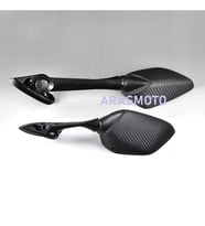 Yamaha Yzf R25 Ayna Takımı Karbon Görünümlü Katlanabilen+Montaj Vidaseti 2014-2018 _Supermoto (Renksiz)