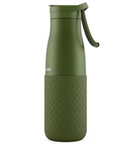 Puccon 500 ml Pipetli Haki Çelik Matara/Termos - Silikon Gövdeli (Plus) - 50012