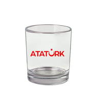 Atatürk Baskılı Viski Bardağı - Ay Yıldızlı Bardak (Standart)