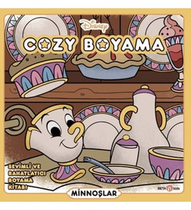 Disney Cozy Boyama, Sevimli ve Rahatlatıcı Boyama Kitabı - Minnoşlar