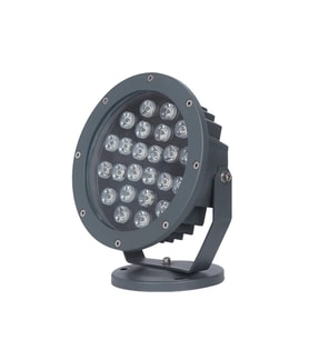 BAHÇE LED ARMATÜR paslanmaz dekoratif dış mekan Aydınlatma lamba spot gösteri Soğuk Beyaz A-1306 24W 220V IP68