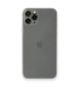İphone 11 Kılıf Pp İnce Kapak - Beyaz