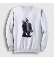 Presmono Unisex Beyaz Soccer Futbol Josep Pep Guardiola Sweatshirt 340358tt