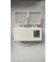 Acil Aydınlatma Armatürü 2x9F LED, taşınabilir ve enerji tasarruflu (Krem)