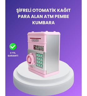 Çocuklar İçin Eğitici Elektronik Şifreli Kumbara - Lisinya