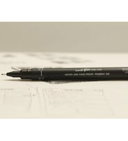 Uni Pin 0.3 Teknik Çizim Kalemi Siyah 