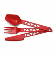 PRIMUS TRAILCUTLERY CATAL-BICAK-KASIK SİYAH