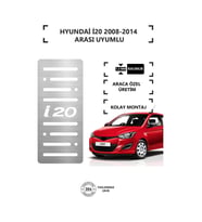 Hyundai İ20 2008-14 Ayak Dinlendirme Pedalı Krom Ayak Dayama Pedalı