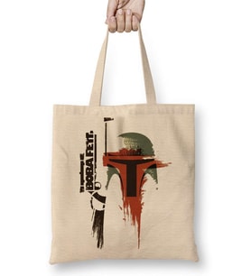 Bobba Fett Bez Çanta Uzun Saplı