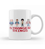 Stranger Things Pixel Characters 1 Kupa Bardak Porselen