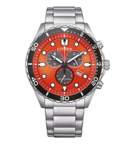 Citizen AT2560-84X Eco-Drive Mekanizmalı İç Fonksiyonları Aktif Su Geçirmez Çelik Kordon Metalik Renk Erkek Kol Saati
