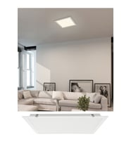 Tavana Gömme Led Armatur, Alçıpen Tavan 60x60 Led Panel, Sıva Üstü 54watt Beyaz Işık 6500k, 45watt