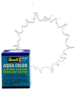 Aqua Color Clear - Mat Boya- 18 ml